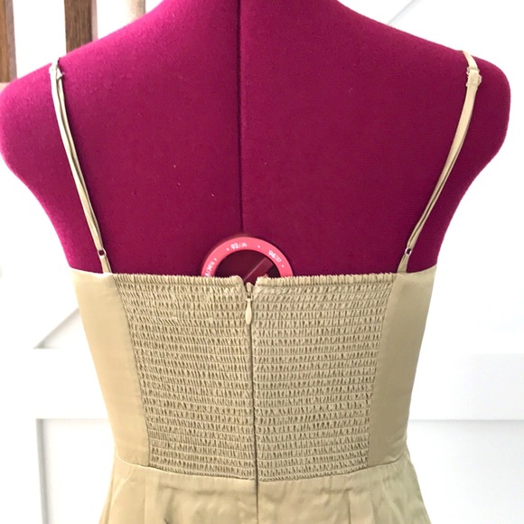 Wilfred Aritzia Skye Golden Mini Dress Size 4 - Picture 6 of 12